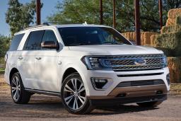 2022 Ford Expedition XLT front right in white